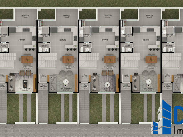 #56 - SOBRADOS TRIPLEX para Venda em Caxias do Sul - RS - 3