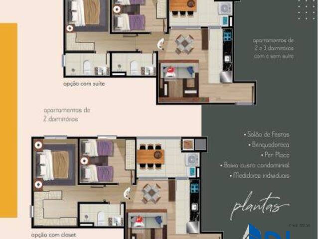 #79 - Apartamento para Venda em Caxias do Sul - RS - 3