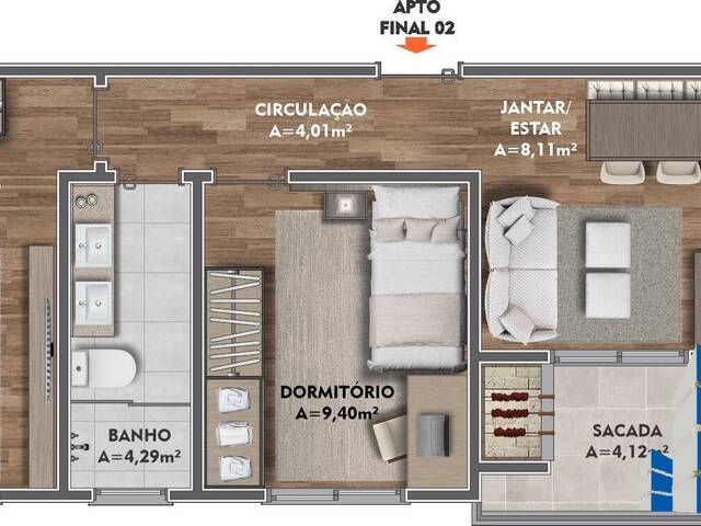 Apartamento para Venda em Caxias do Sul - 5