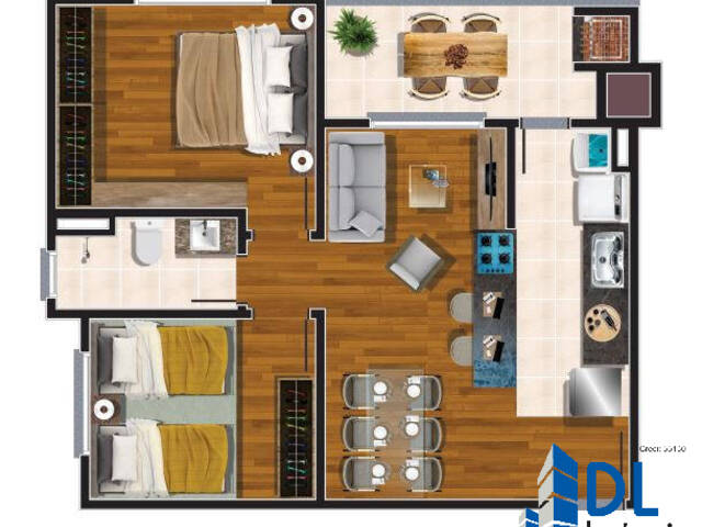 #99 - Apartamento para Venda em Caxias do Sul - RS - 3