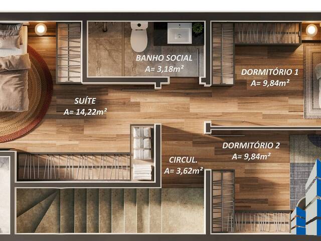 #212 - SOBRADOS DUPLEX para Venda em Caxias do Sul - RS - 2