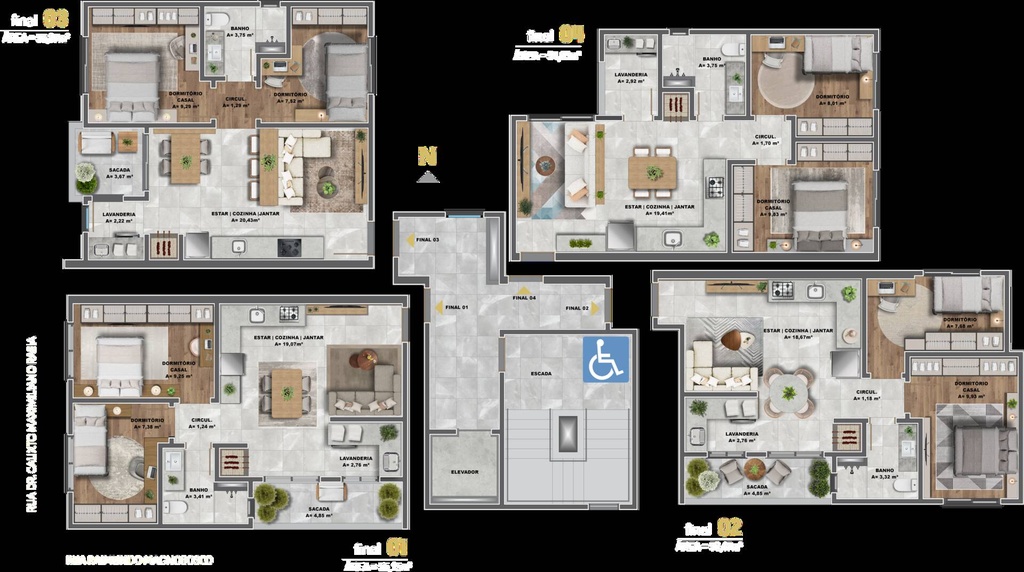 Apartamento Cidade Nova, Caxias do Sul - RS